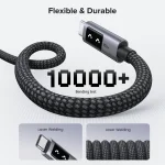 UGREEN Uno สายชาร์จ 100W USB-C to USB-C รองรับ PD ชาร์จเร็ว สําหรับ iPhone 16 Series Samsung S24 รุ่น L509 - อุปกรณ์ชาร์จและสายชาร์จ